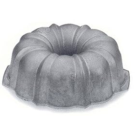 Bundt Pan 12 Cup Capacity 10 Diam. Heavy Duty Cast Aluminum with Commercial Non Stick... by Nordic Ware