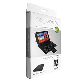 Keyboard Clavier bluetooth housse slim pour Samsung Galaxy Tab 8.9