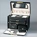 Kitchen & Housewares : Paris Weave Jewelry Box with Four Drawers in Genuine Leather
