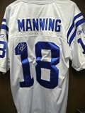 Signed Manning, Peyton (Indianapolis Colts) Authentic Reebok Indianapolis Colts Jersey