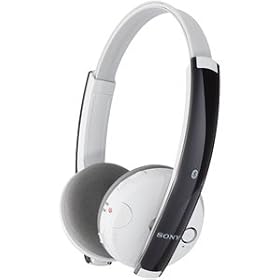 Sony DRBT101/WHI Over-the-Head Style Stereo Bluetooth Headset