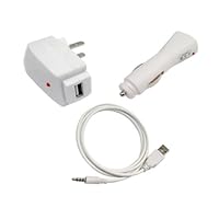 Accessory Bundle Kit for Apple Ipod Shuffle 2nd Generation Mp3 Player