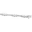 14K White Gold Diamond Bracelet - 1.00 Ct.