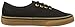 Vans Unisex Authentic Black/Rubber Skate Shoe 8 Men US / 9.5 Women US