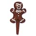 Gingerbread Man - 3 Inch Cake Decorating Pick - 12 count
