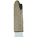 San Jamar 810PM17 Textured Neoprene Bestgrip Puppet Temperature Protection Oven Mitt with Magnet and WebGuard, 17" Length, Tan