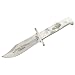 Bear & Son Cutlery CH800 Custom Heritage Series Baby Bowie Fixed Blade KNife with Genuine Mother of Pearl Handles