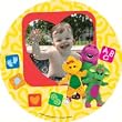 Custom Photo Plate - Barney & Friends Photo Plate - Customize Your Barney & Friends Photo Plate With Your Favorite Photo