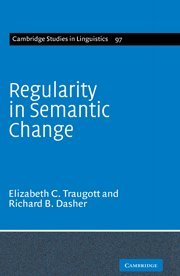 regularity in semantic change cambridge studies in linguistics
