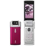 中古携帯 au Mobile Hi-Vision CAM Wooo (R:カシスレッド)