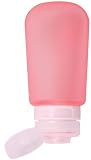 Humangear GoToob 3 Ounce Travel Bottle, Hot Pink, Large (3 oz)