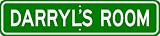 DARRYL ROOM SIGN - Personalized Gift Boy or Girl, Aluminum
