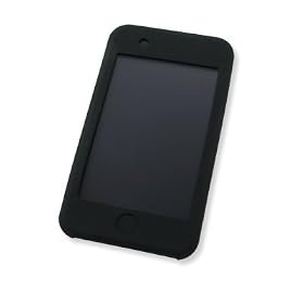 Incipio dermaSHOT Silicone Case for iPod touch 1G (Black) by Incipio