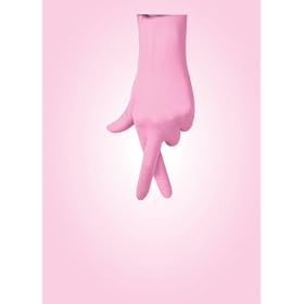 Medline Generation Pink Pearl Stretch Vinyl Exam Gloves, Powder Free