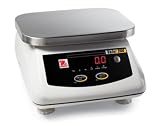 Ohaus Valor 2000 Washdown Compact Bench - Portion Control Scale V21PW15 (30 lb x 0.005 lb / 2 g)