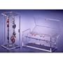 Earring Stand (Clear) (3 5/8"W x 3 5/8"D x 8 3/4"H)