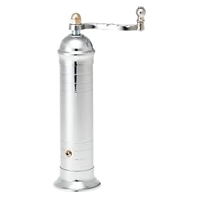 Pepper Mill Imports, Atlas 8 Chrome Plated Brass Pepper Mill by Pepper Mill Imports, Inc.