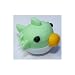 Green Fugu Blow Fish Japanese Eraser