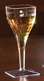 8 oz 1 Piece Square Wine Glass Clear Pack Of 6IMAGE