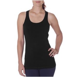 Buy Alo Ladies Racer-Back Bamboo Tank - M - Black Slate