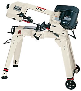 Jet 414458 HVBS-56M 5-by-6-Inch 1/2 HP Horizontal/Vertical Bandsaw