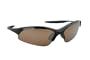 XPO X3667PCP AMBER Gator Polarized Rimless Sunglasses - Matte Black - Amber Lens
