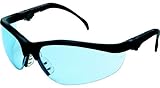 IMAGE OF Klondike Plus Safety Glasses, Black Frame, Clear Lens Frame/Lens: Black/Clear