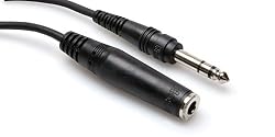 Hosa HPE310 1/4 TRS to 1/4 TRS Headphone Ext Cable 10 Ft