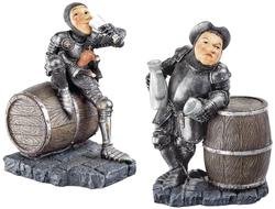 Hard Days Medieval Knights At the Pub Gothic Sculptures New (The Digital Angel)