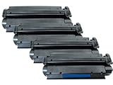 4-Pack Compatible HP 12A (Q2612A) Toner Cartridge for use with HP LaserJet 1010 1012 1015 1018 1020 1022 1022n 1022nw 3015 3020 3030 3050 3050z 3052 3055 M1005-MFP M1319f Printer