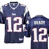 Reebok New England Patriots Tom Brady Replica Jersey Large