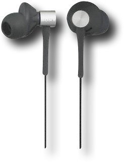 Electronics: Sony MDREX85LP/BLK Soft Earbud w/ Soft Clip & Case