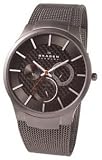 Skagen #809XLTTM Men's Titanium Mesh Band Multi Function Watch