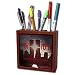 Sandy Mertens Patriotic - Remember 9 11 - Tile Pen Holders-5 inch tile pen holder