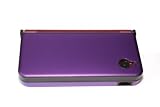 DSi XL Alunminum Metallic Armor Hard Case XL with Screen Protective Filter - Purple