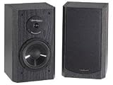 BIC America DV62si Bookshelf Speakers (Pair, Black)