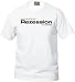 Fun T-Shirt Real Live Adventure Game - REZESSION - Ver. 2008/2009 Man`s Shirt gerade geschnitten Qualit�t