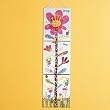 Hot Pink Flower Growth Chart
