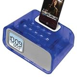 iHome, iPod Dual Alarm Trans. Blue