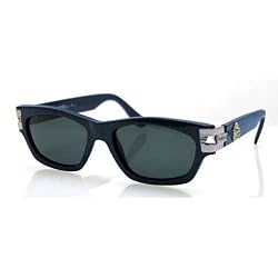VERSUS Navy Blue Sunglasses with Smoke Colored Lenses. Model: E29-MZ7