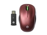 HEWLETT PACKARD COMPANY Mouse Optical 3 Buttons Wireless USB Red