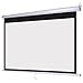 Wall Mount Manual Pull Down Projector Screen 16:9 Aspect Ratio: Multiple Sizes Available (72