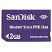 SanDisk 2GB Memory Stick PRO Duo