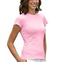 Essential Apparel Women Organic Cotton Fashion Fitted Tee - Plus Size