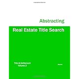 real estate title search abstracting