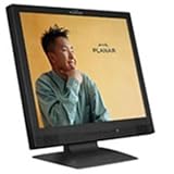 Planar PL700M-WH 17-Inch LCD Monitor with Speakers and Thin Bezel (White)