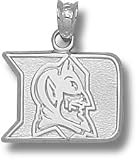 Duke Blue Devils Duke 1/2 Pendant - Sterling Silver Jewelry