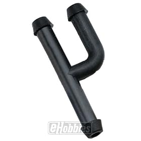 Du-Bro 945 Black In-Line Fuel Connector With Plug (2-Pack) from Connectors Du Bro
