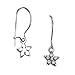 Childrens Flower Earrings with Swarovski Crystal title=