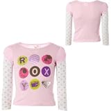 Roxy Girls 2-6x Roxy Teenie Wahine - Miss Match Overtee,Light Pink,4T